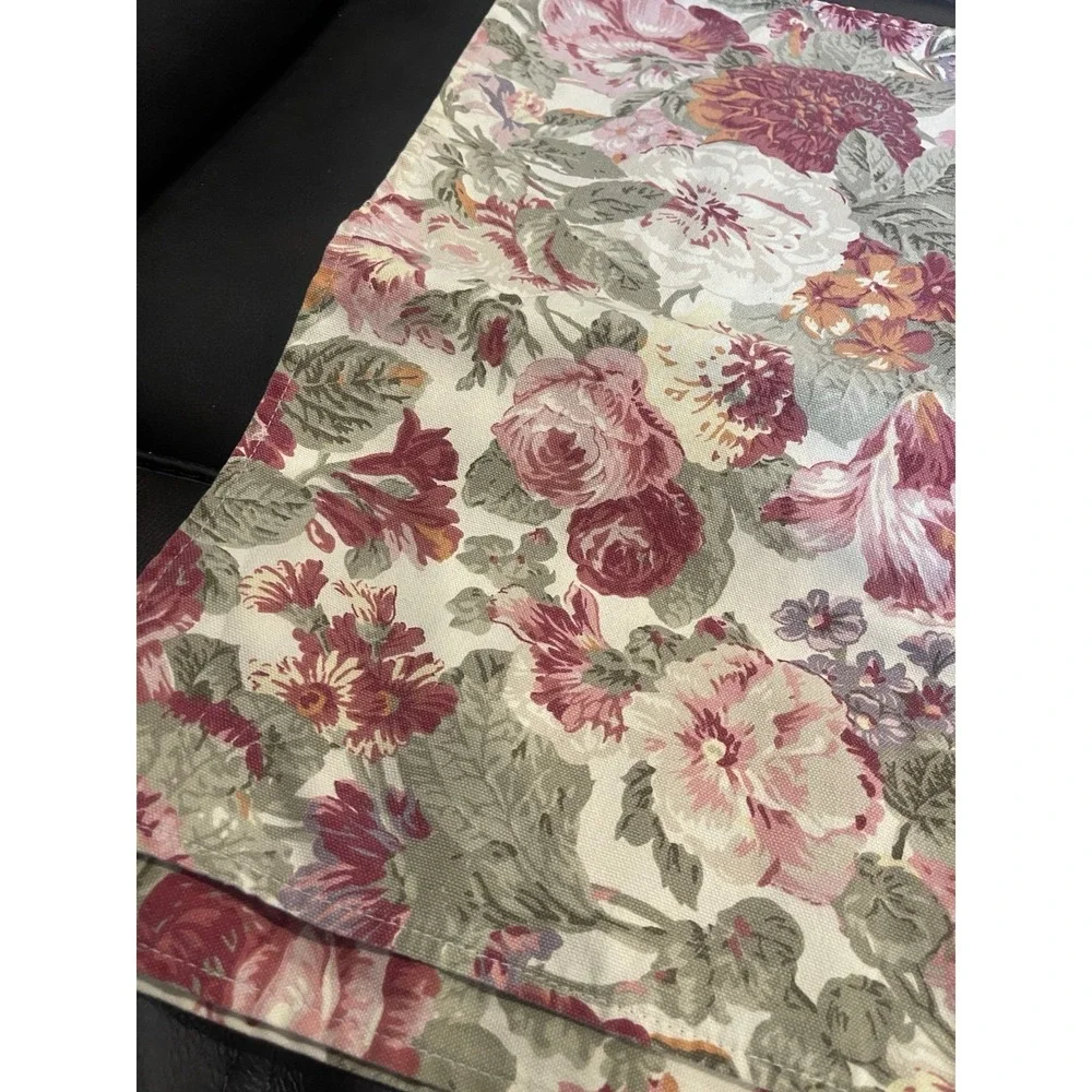 NAPKINS‎ LOT 4 BY CHAPS HOME  PINK FLOWERS